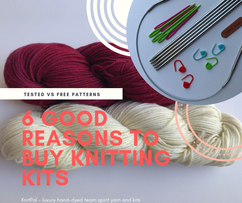 6 Great Reasons to Buy KnitPal Team Spirit Knitting Kits