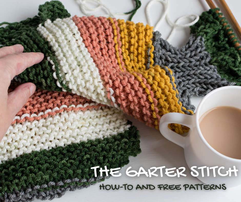 The Garter Stitch: How-to and Free Patterns
