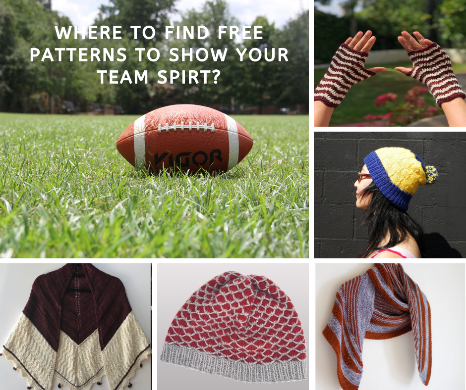 Where to Find Free Patterns to Show Your Team Spirt?