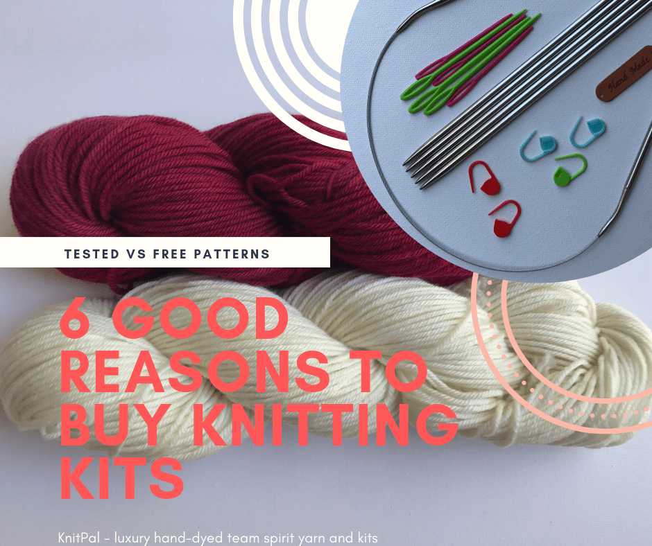 6 Great Reasons to Buy KnitPal Team Spirit Knitting Kits - KnitPal