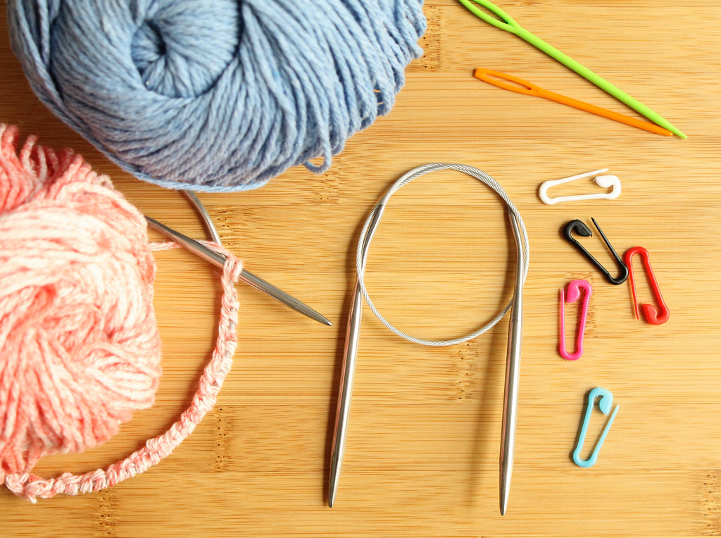 What do you need to begin knitting?