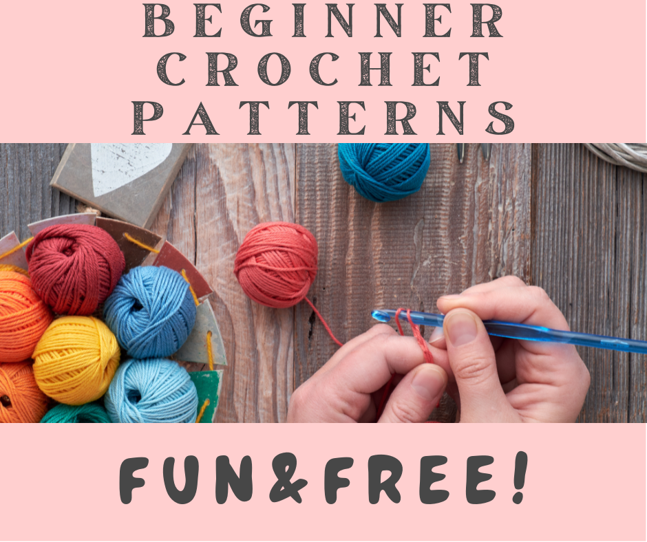 5 Free Crochet Patterns for Beginners, Crochet, Free Crochet Patterns