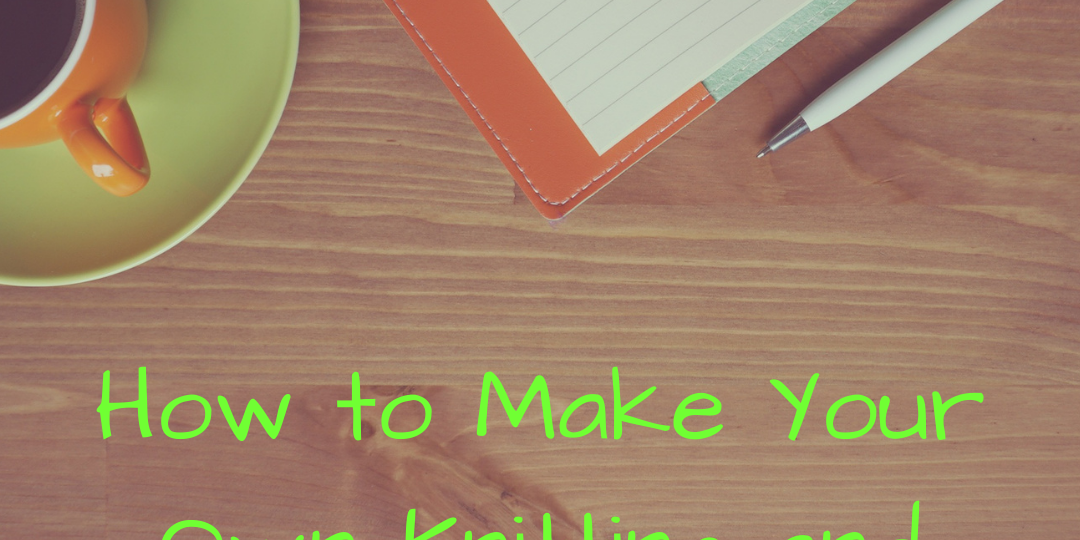 How to Make Your Own Knitting and Crochet Planner
