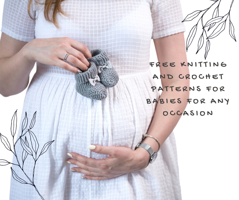 Free Knitting and Crochet Patterns for Babies for any Occasion