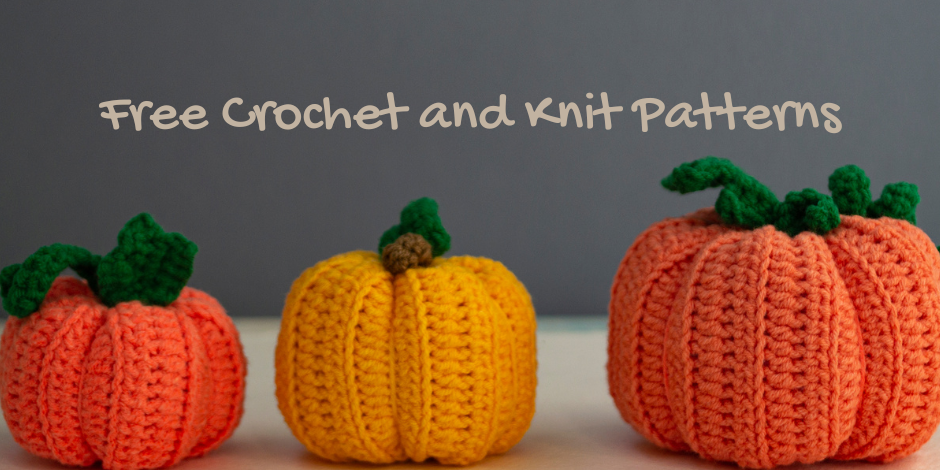 Free Crochet and Knit Patterns for Thanksgiving | knitting & crochet fall patterns perfect for the Thanksgiving season