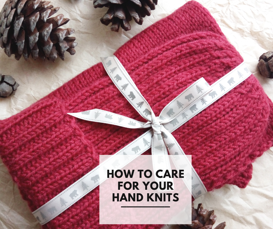 How to Care for Your Hand Knits