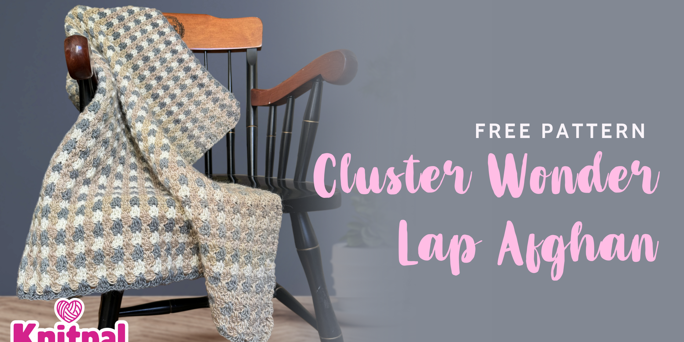 Cluster Wonder Lap Afghan Free Pattern