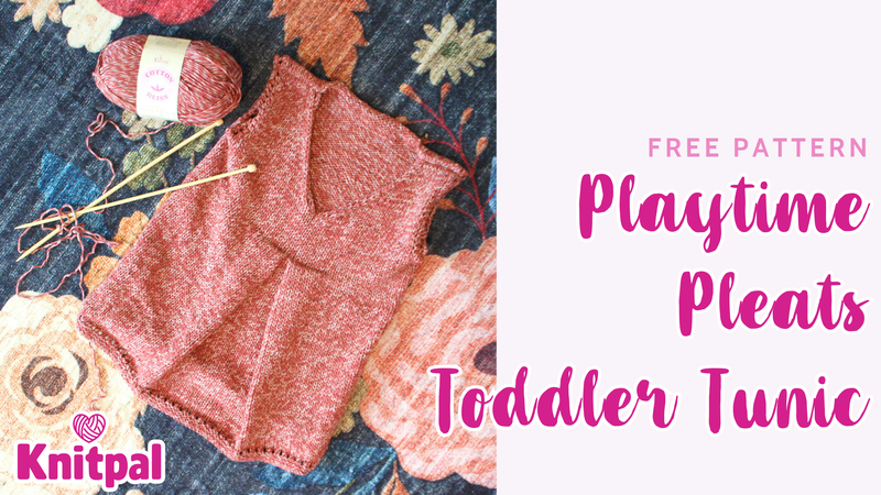 Playtime pleats toddler tunic free pattern