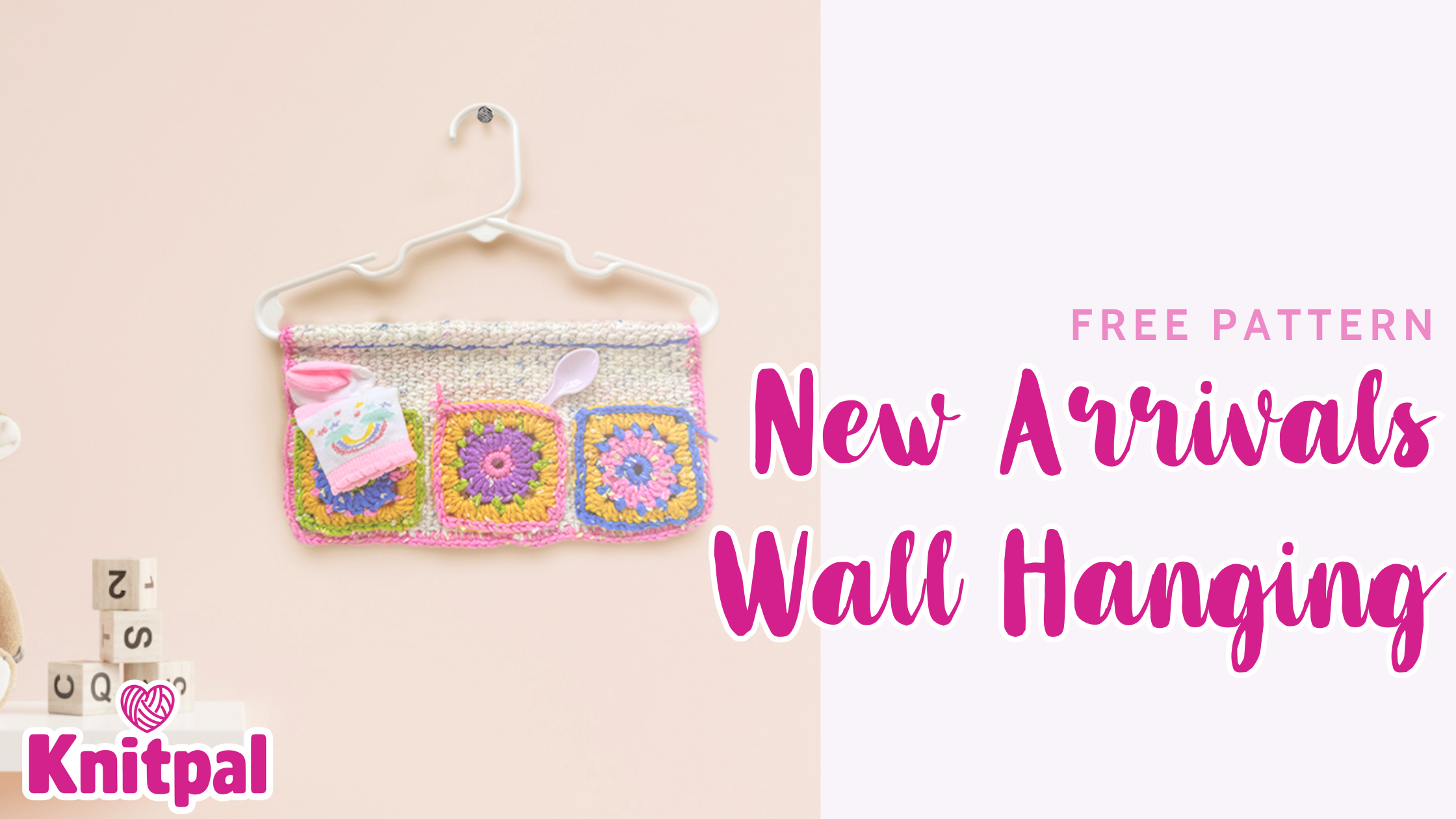 New Arrivals crochet wall hanging free pattern