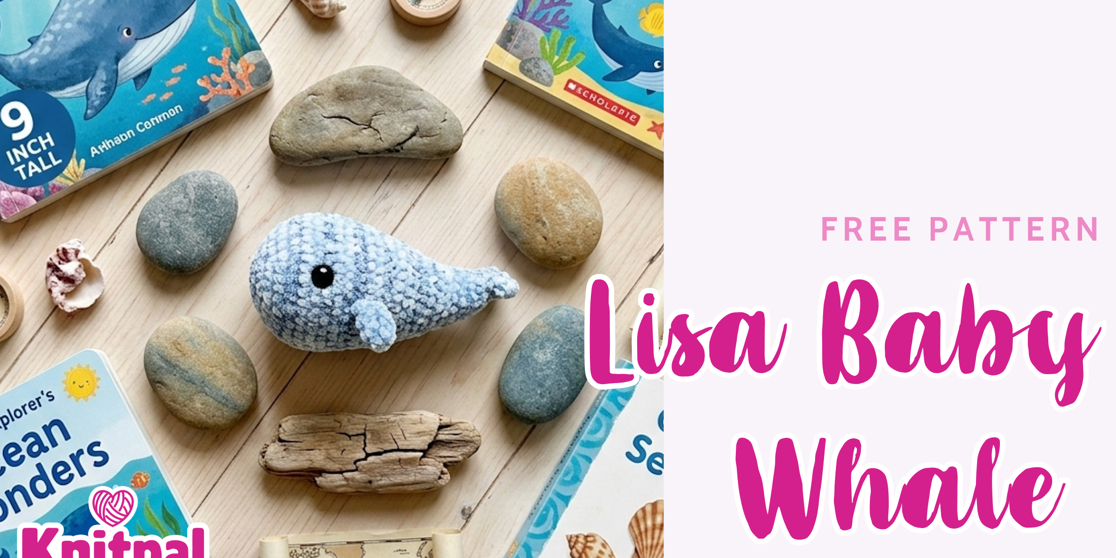 lisa baby whale free crochet amigurumi pattern