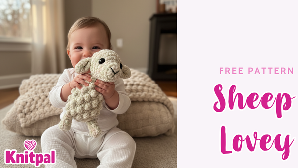 sheep lovey free amigurumi crochet pattern