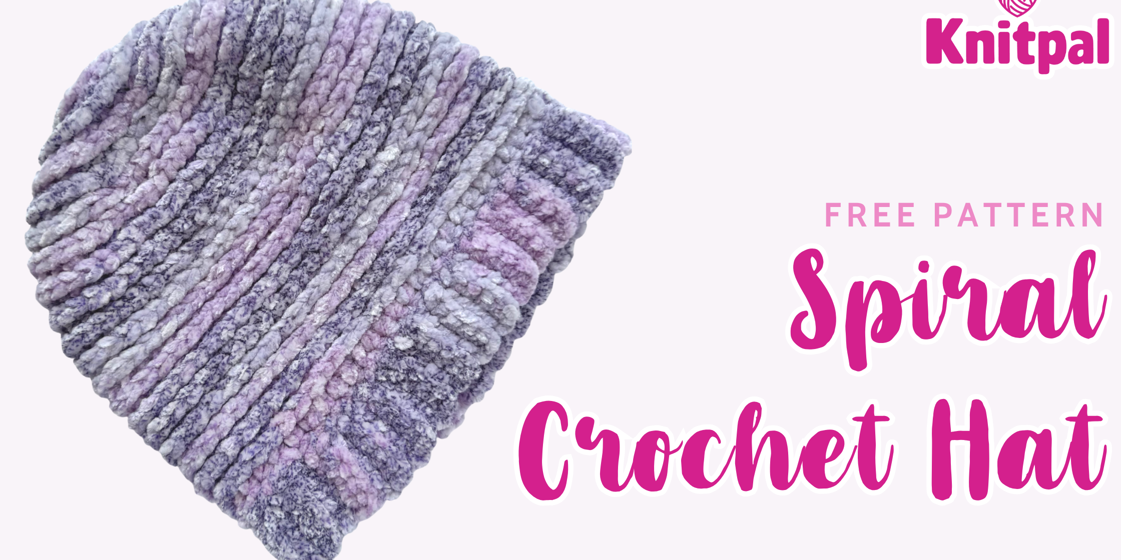 Spiral hat free corchet pattern