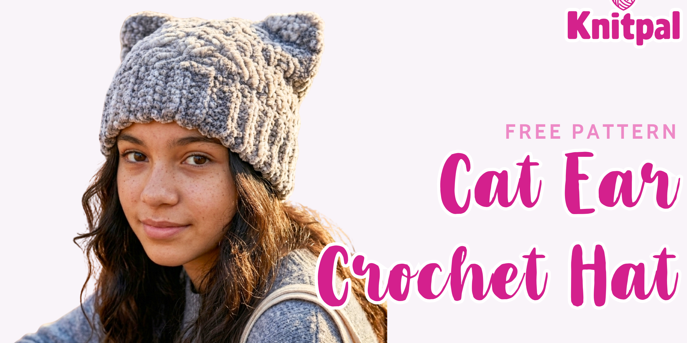 Cat Ear Hat - Free Crochet Pattern