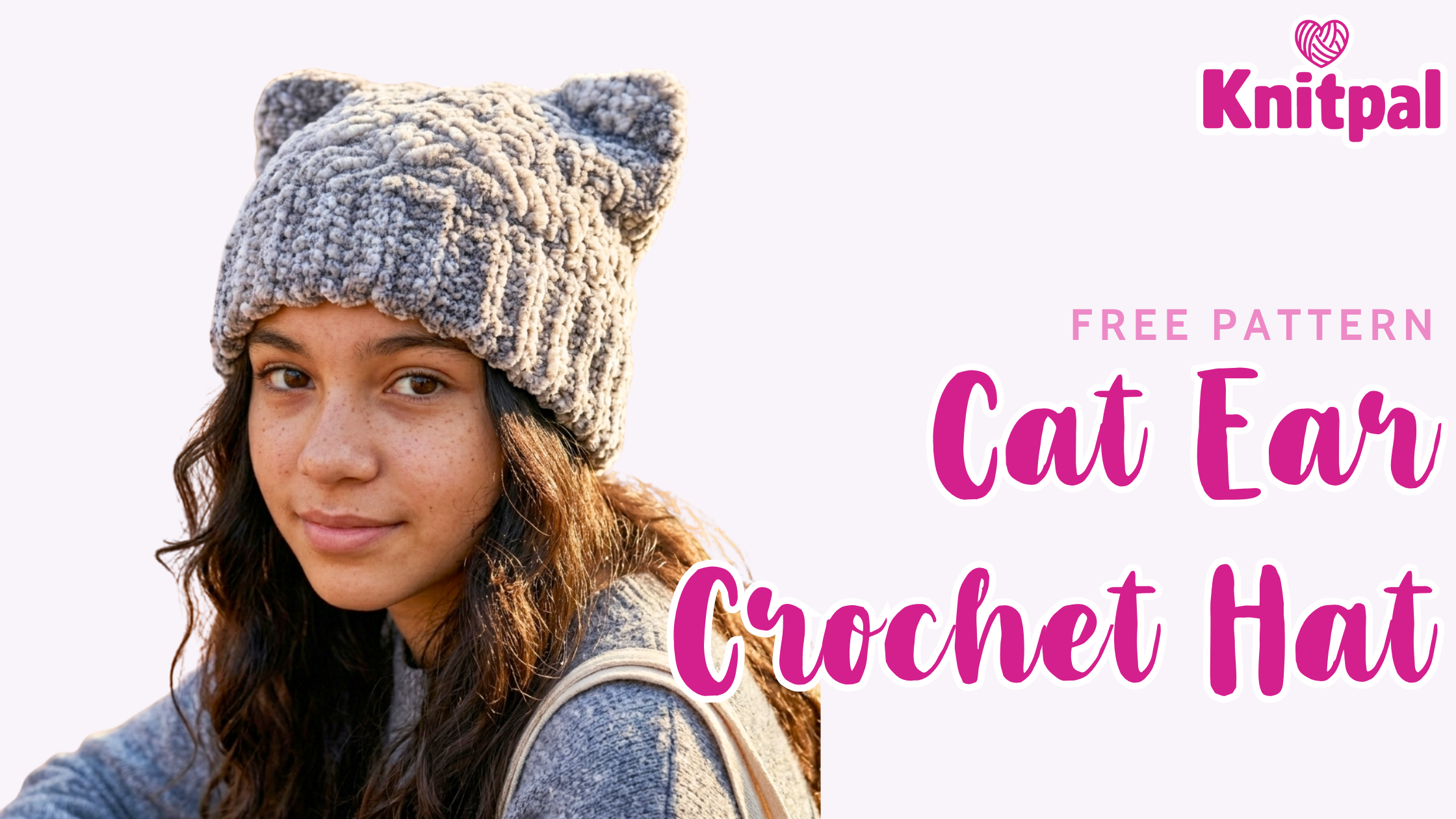 Cat Ear Hat - Free Crochet Pattern