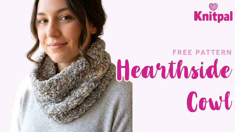 Hearthside Cowl - Free Crochet Pattern