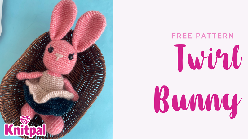 Twirl Bunny free crochet pattern