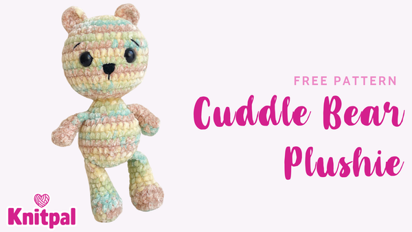 Cuddle Bear Plushie - Free Amigurumi Crochet Pattern