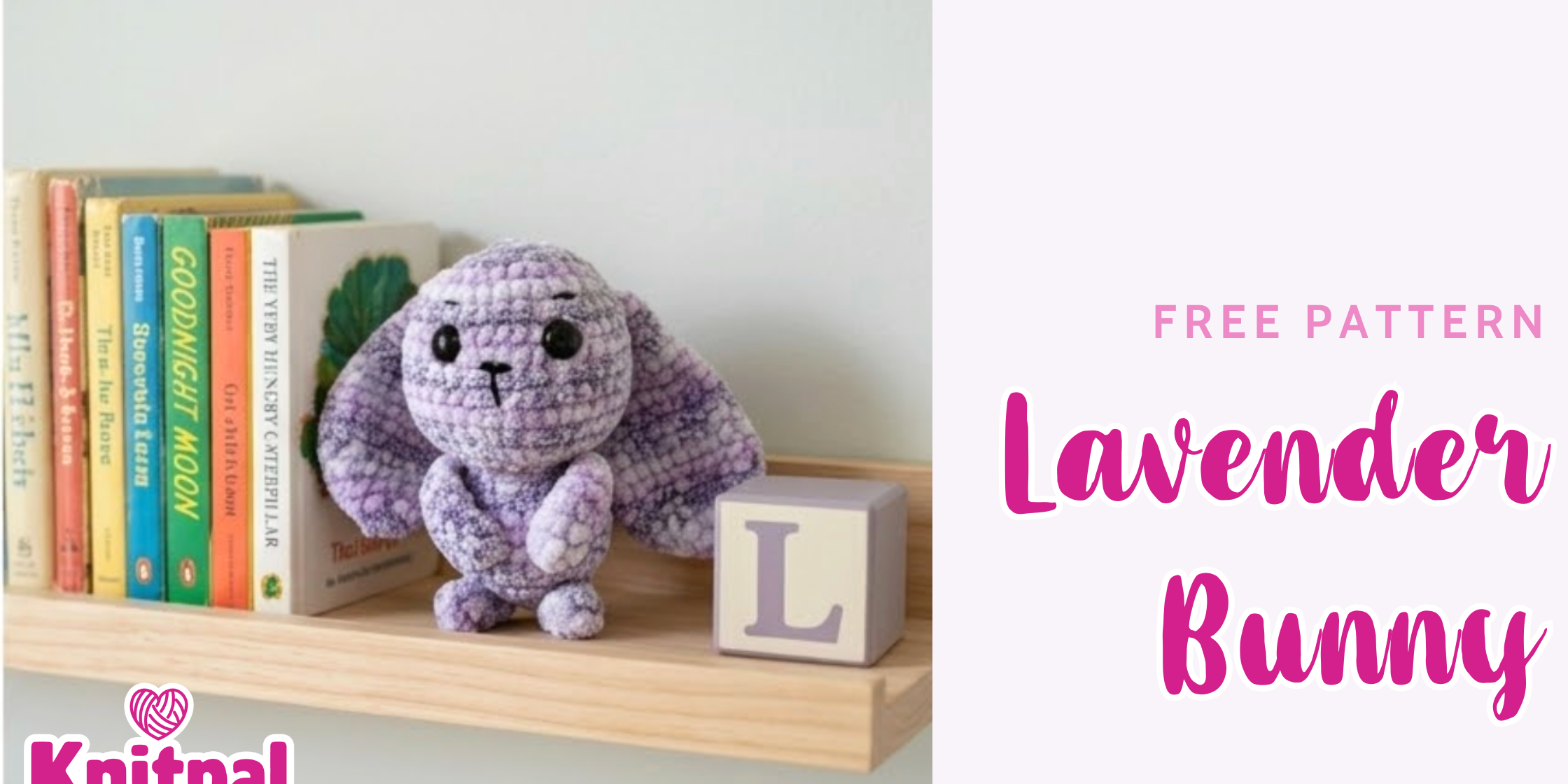 Lavender Bunny - Free Amigurumi Crochet Pattern