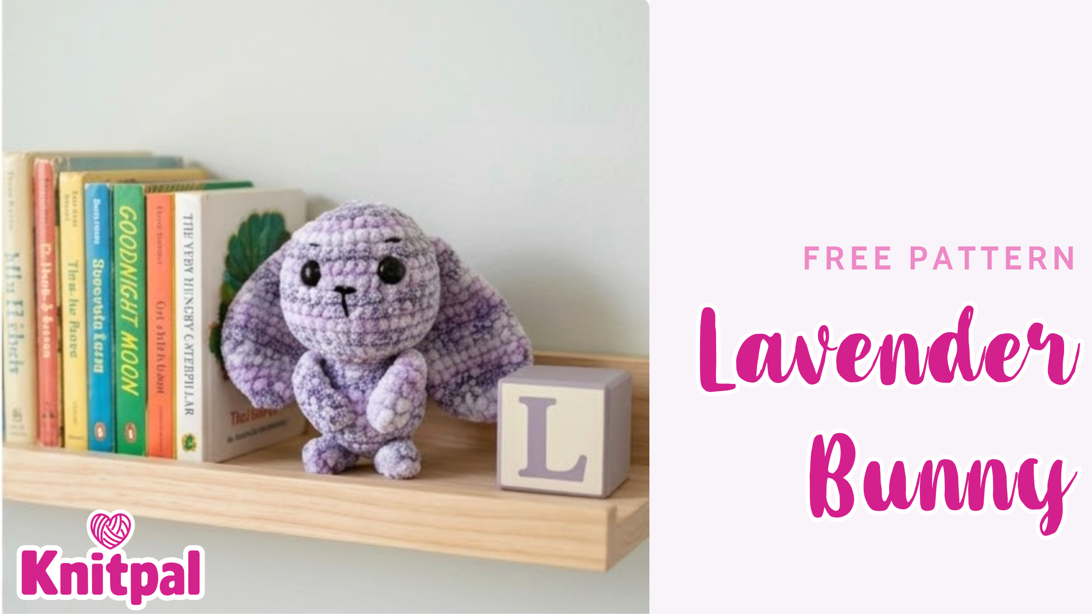 Lavender Bunny - Free Amigurumi Crochet Pattern