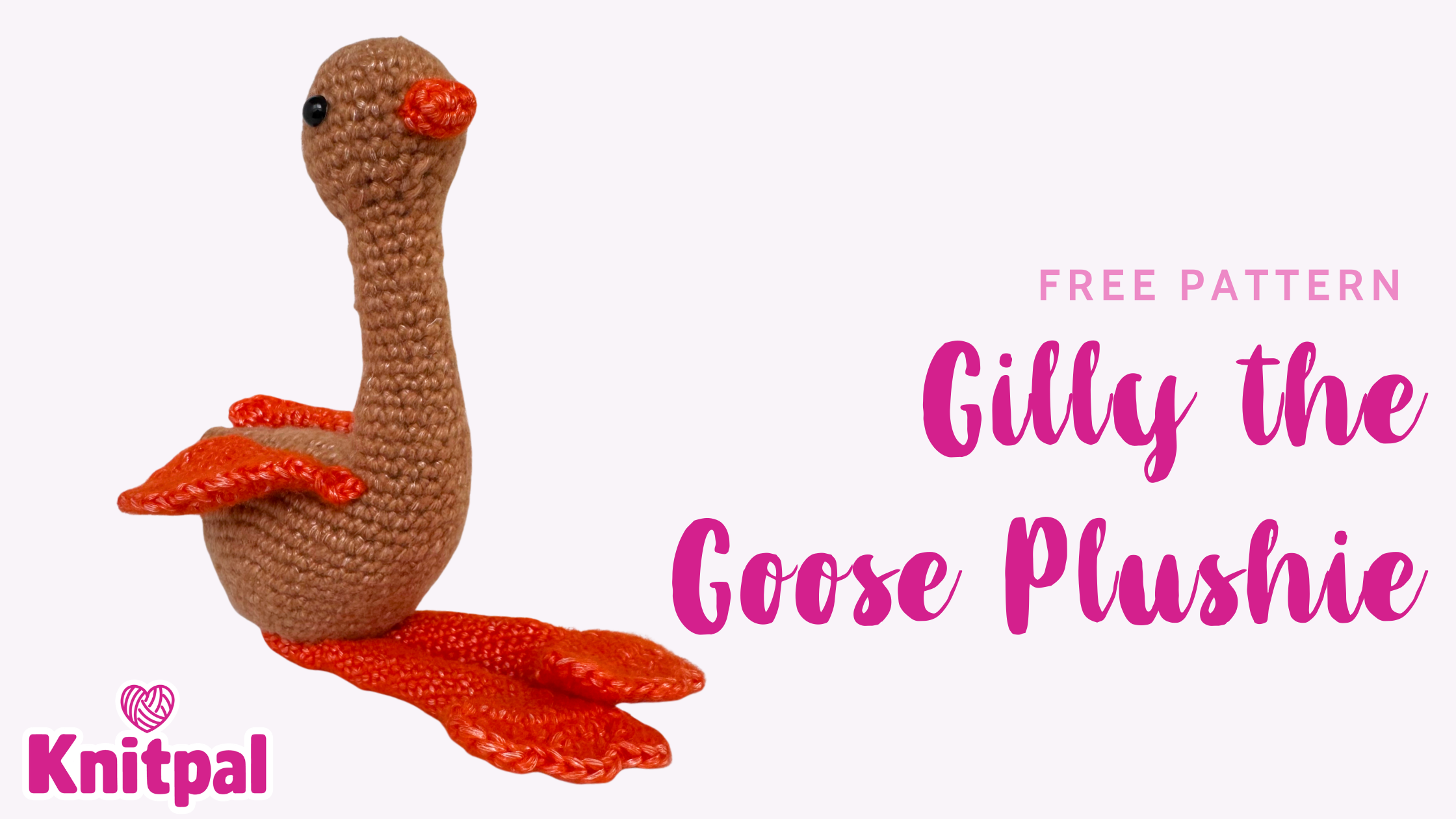 Gilly the Goose - Free Amigurumi Crochet Pattern