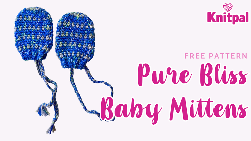Pure Bliss Mittens - Free Crochet Pattern