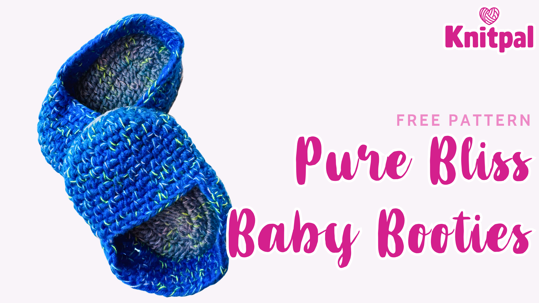 Pure Bliss Booties - Free Crochet Pattern