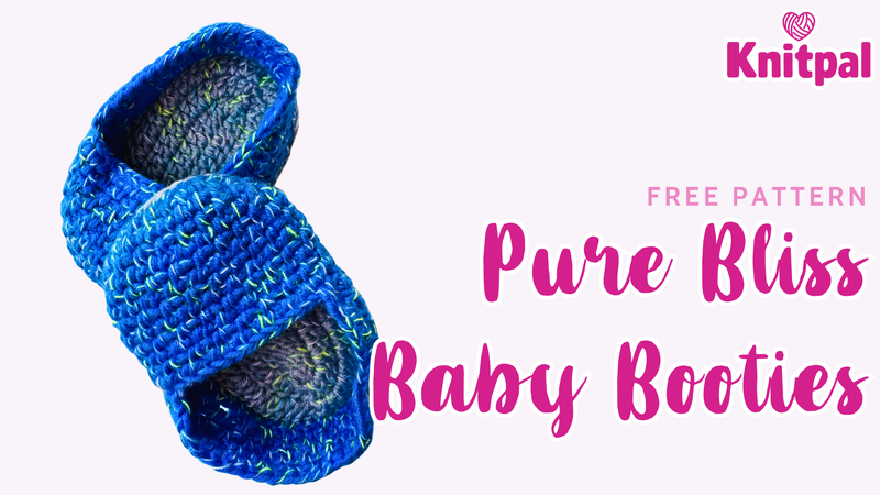 Pure Bliss Booties - Free Crochet Pattern