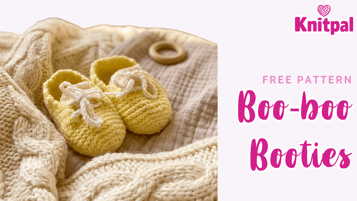 Boo-boo Baby Booties - Free Crochet Pattern