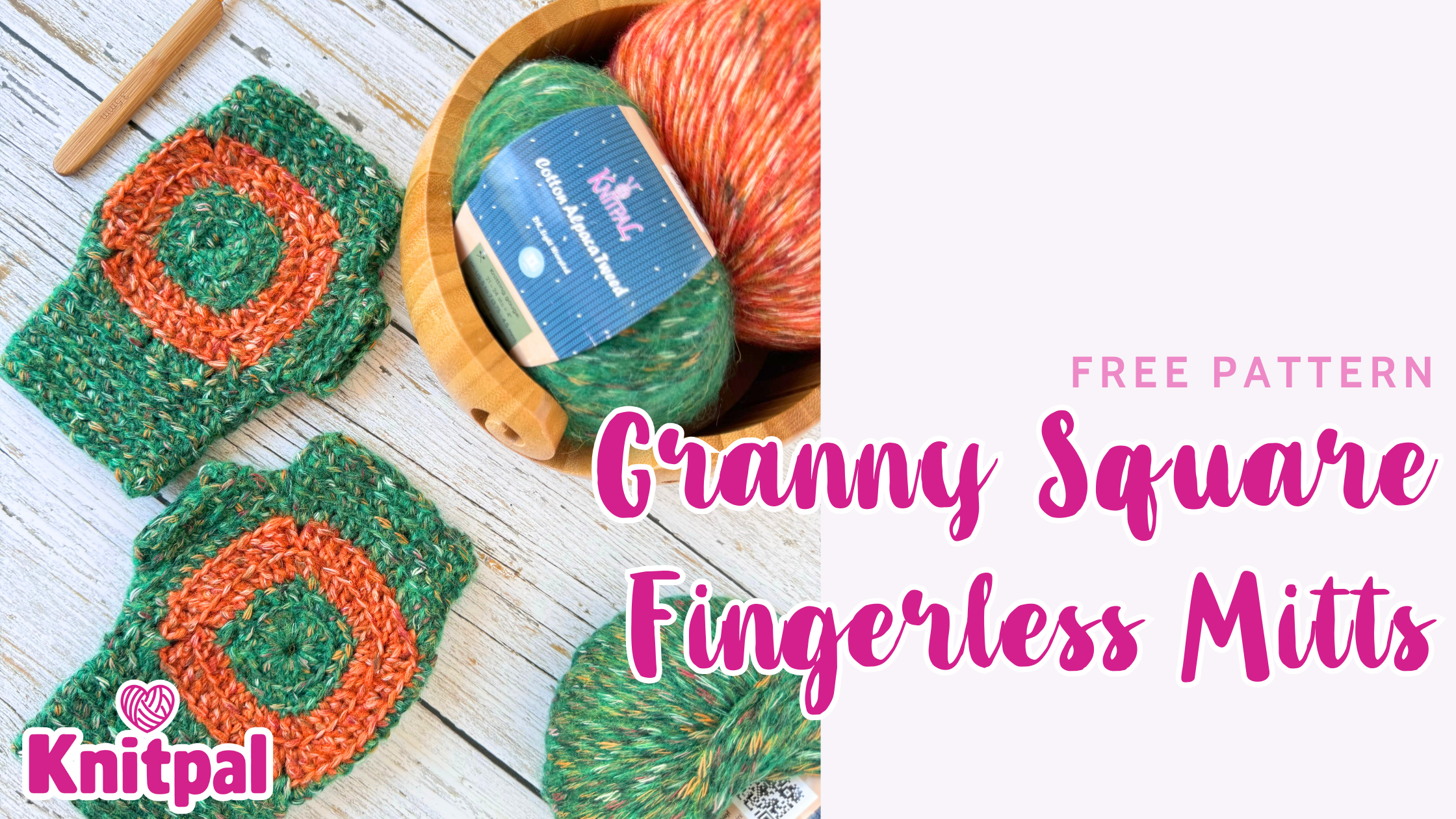 Fingerless mitts free pattern