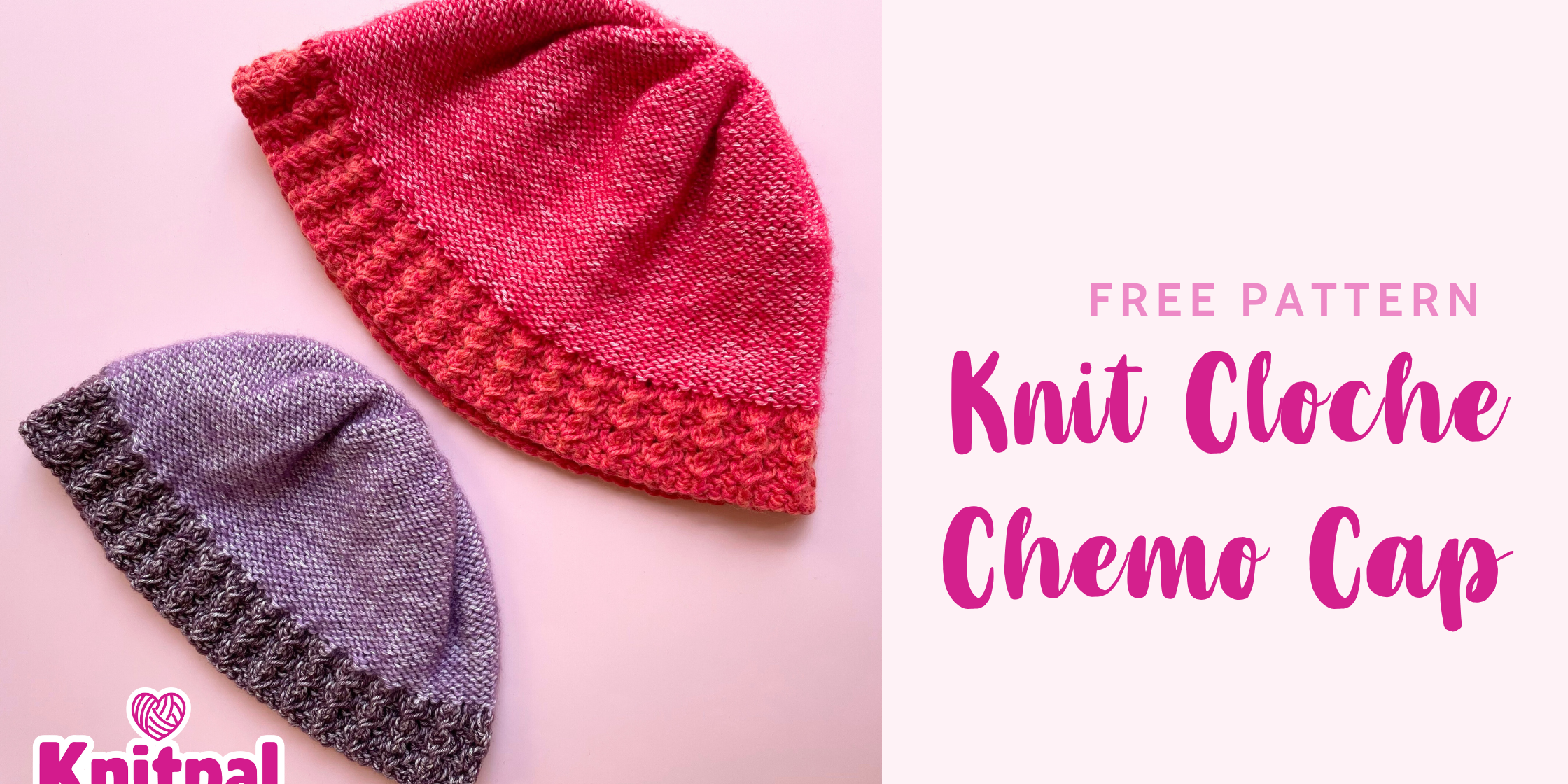 Knit cloche chemo  cap free pattern