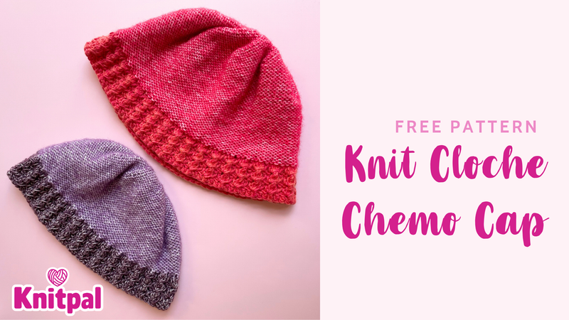Knit cloche chemo  cap free pattern