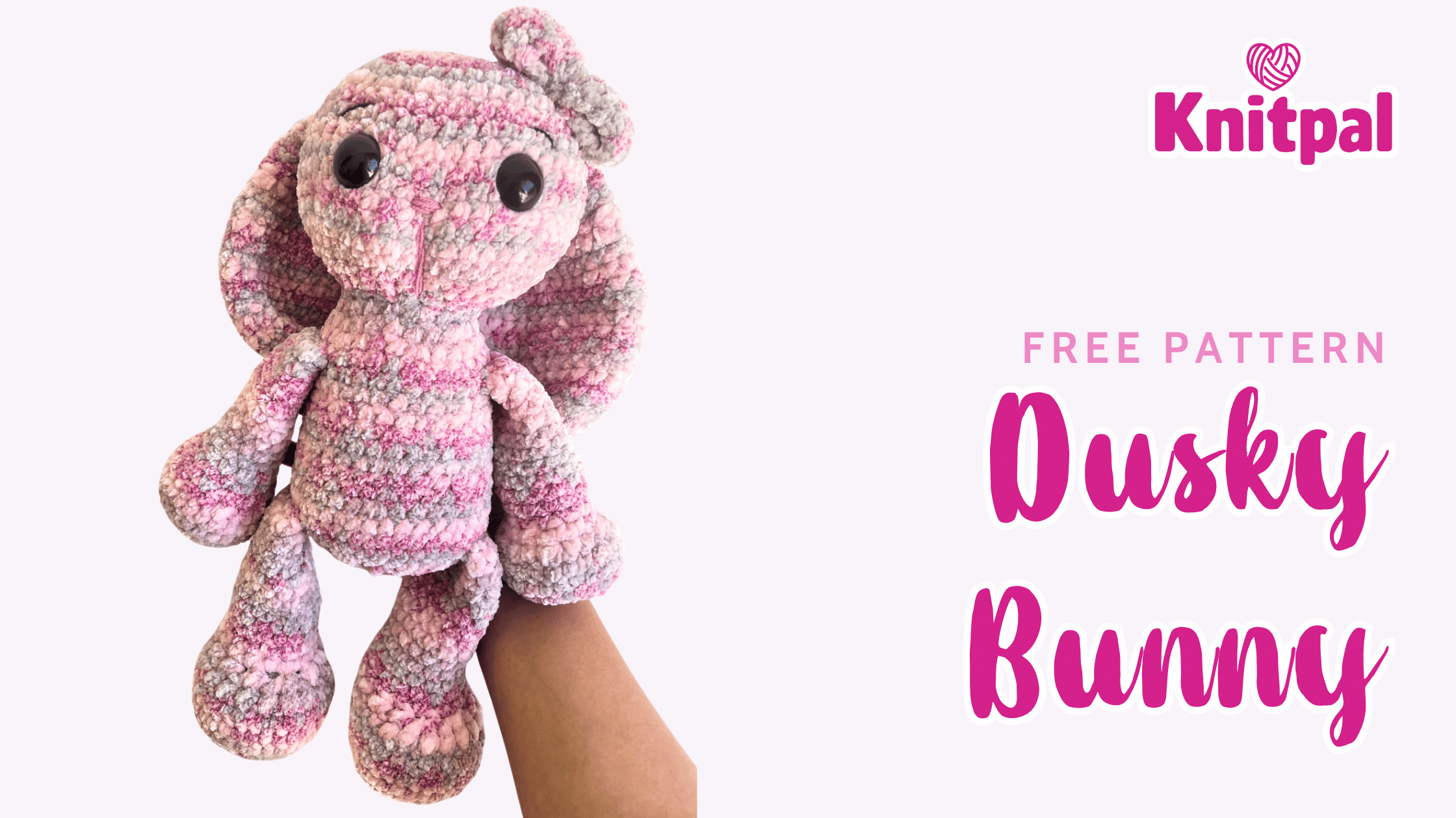 Dusky Bunny - Free Crochet Pattern
