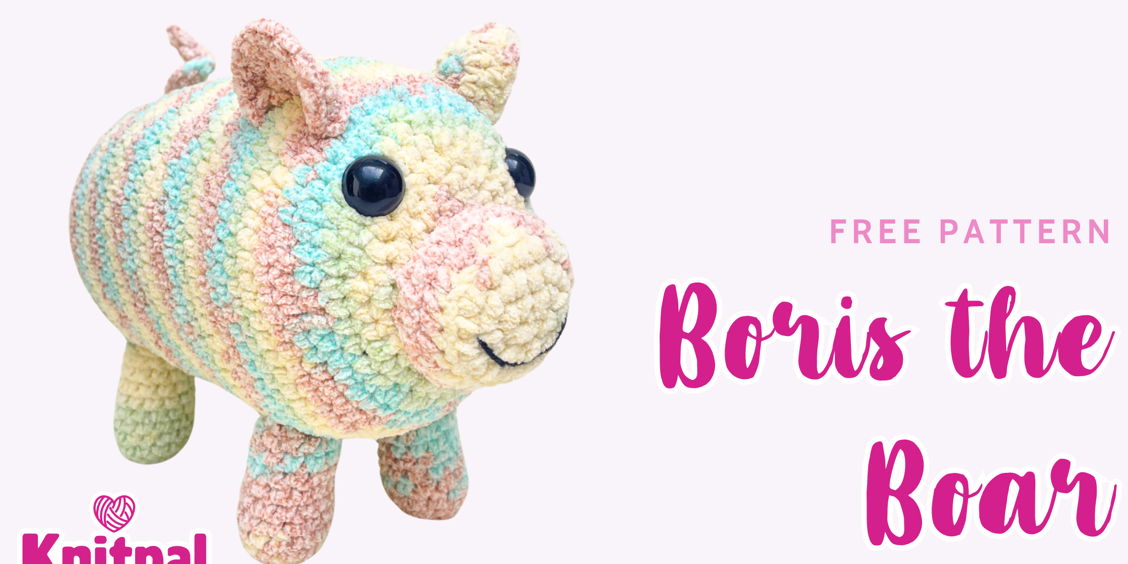 Boris the Boar - Free Amigurumi Crochet Pattern