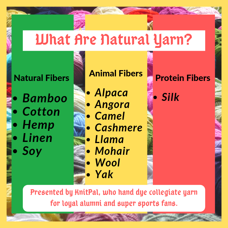 Your Guide to Synthetic and Natural Yarns and Wool - KnitPal