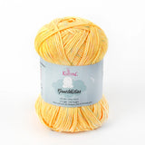 KnitPal GentleBliss Yarn — Lemon Yellow DK Weight (4 Skeins)