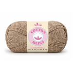Single skein of Cotton Bliss Yarn in Burnt Sandalwood