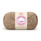 Single skein of Cotton Bliss Yarn in Burnt Sandalwood