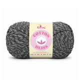 Single skein of Cotton Bliss Yarn in Charcoal Moss
