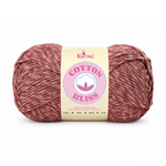 Single skein of Cotton Bliss Yarn in Cherry Velvet