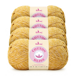 Cotton Bliss yarn, 4-skein pack in Golden Amber