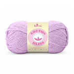Single skein of Cotton Bliss Yarn in Lilac Whisper