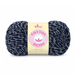 Single skein of Cotton Bliss Yarn in Midnight Blue