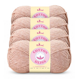 Cotton Bliss yarn, 4-skein pack in Pink Cashmere