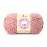 Single skein of Cotton Bliss Yarn in Rose Quartz