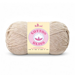 Single skein of Cotton Bliss Yarn in Silver Teak