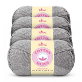 Cotton Bliss yarn, 4-skein pack in Smokey Cypress