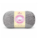 Single skein of Cotton Bliss Yarn in Smokey Cypress