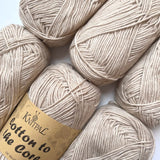 Cotton to the Core - Almond Tan