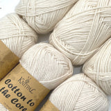 Cotton to the Core - Pearl White