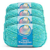 Tweed Twinkles - Mint Blue